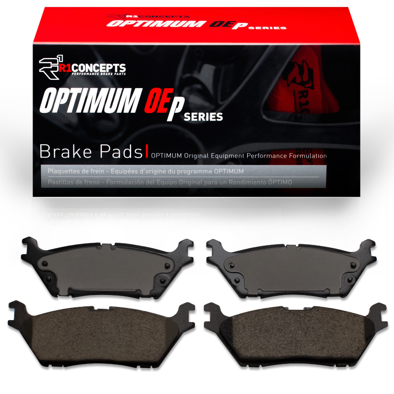 Ford F-150 Brake Pads - Rear - R1 Concepts - Optimum OE - `15-`21